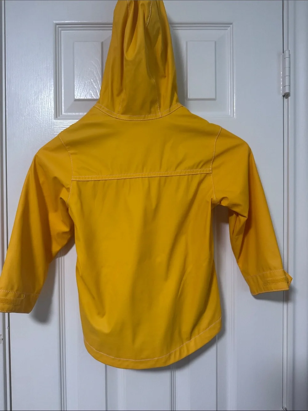 Old Navy Yellow Hooded Kids' Raincoat with Reflective Trim